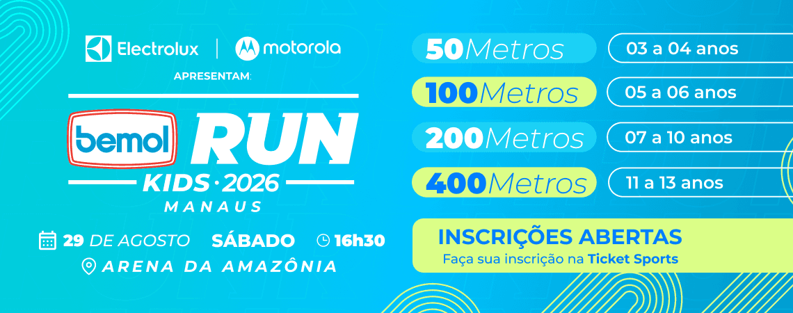 Bemol Run Manaus Kids 2026